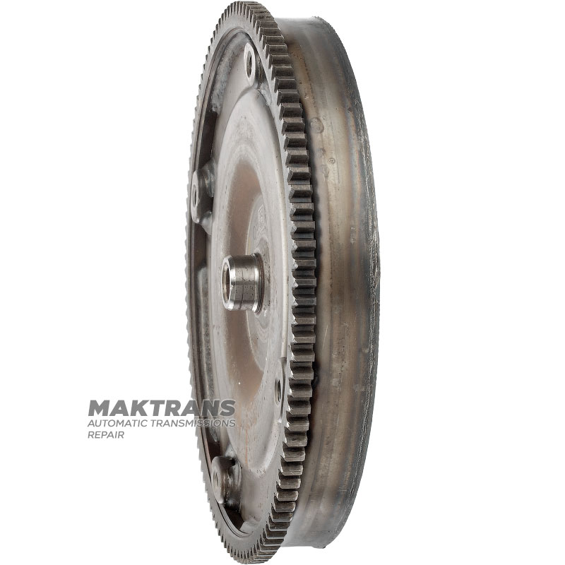 Front cover of torque converter Hyundai / KIA A6GF1, A6MF, A6MF2 — 106 teeth on the crown (ext.Ø 271.05 mm), marking of torque converter SO