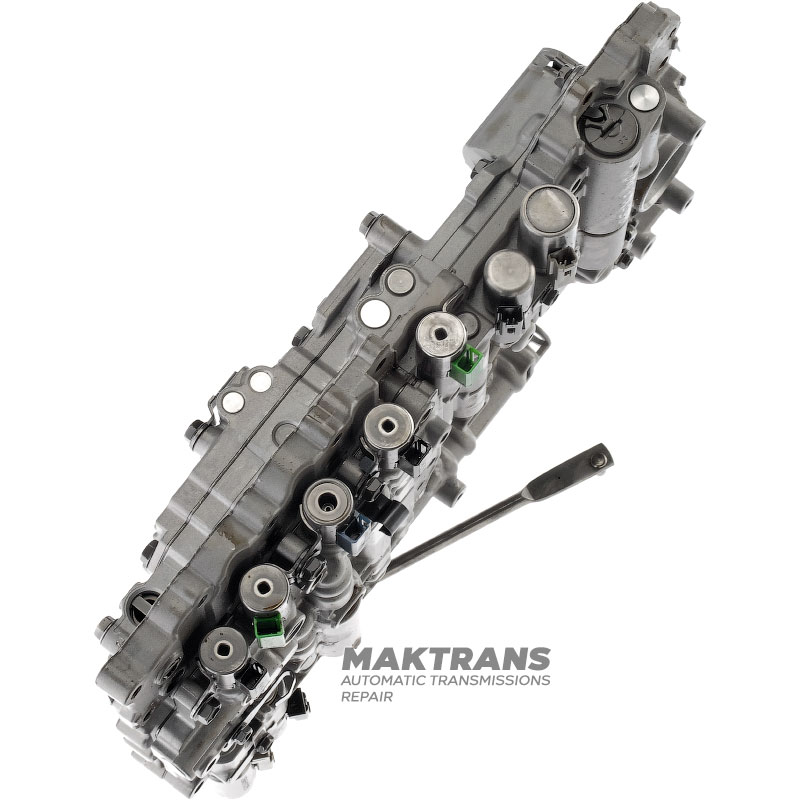 Valve body (used, untested) complete with solenoids A960E, A960F — 3541022780, separator plate marking S03