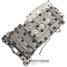 Valve body (used, untested) complete with solenoids TOYOTA / LEXUS A750 (separator plate T02) - removed from transmission marked 3501060A50, 35010-60A50 (Lexus GХ470 2003, UZJ120, 2UZFE)