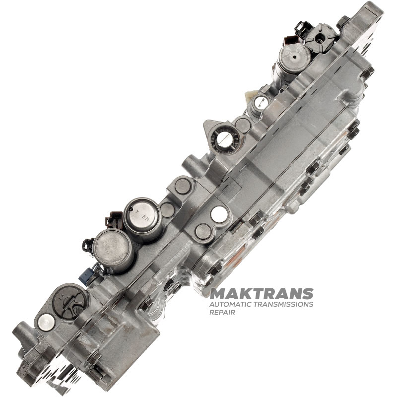 Valve body (used, untested) complete with solenoids TOYOTA / LEXUS A750 (separator plate T02) - removed from transmission marked 3501060A50, 35010-60A50 (Lexus GХ470 2003, UZJ120, 2UZFE)
