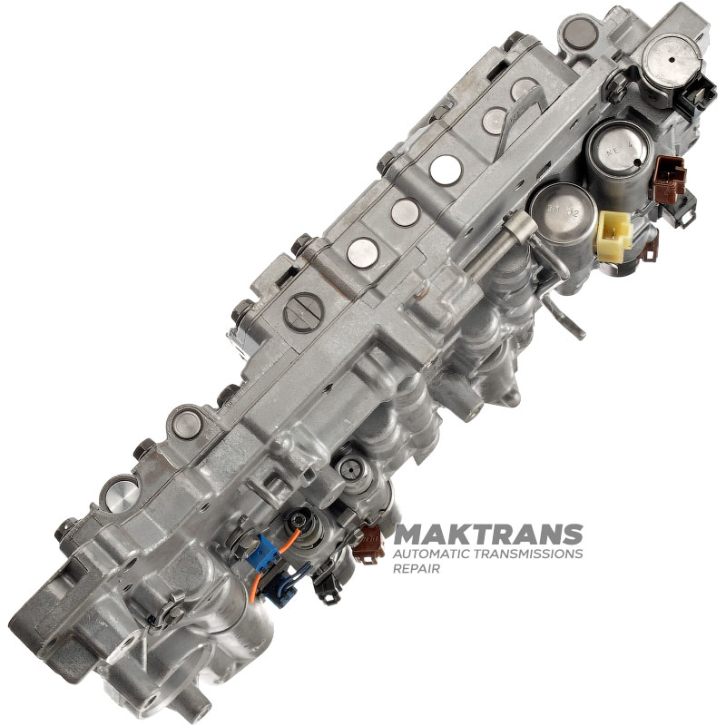 Valve body (used, untested) complete with solenoids TOYOTA / LEXUS A750 (separator plate T02) - removed from transmission marked 3501060A50, 35010-60A50 (Lexus GХ470 2003, UZJ120, 2UZFE)