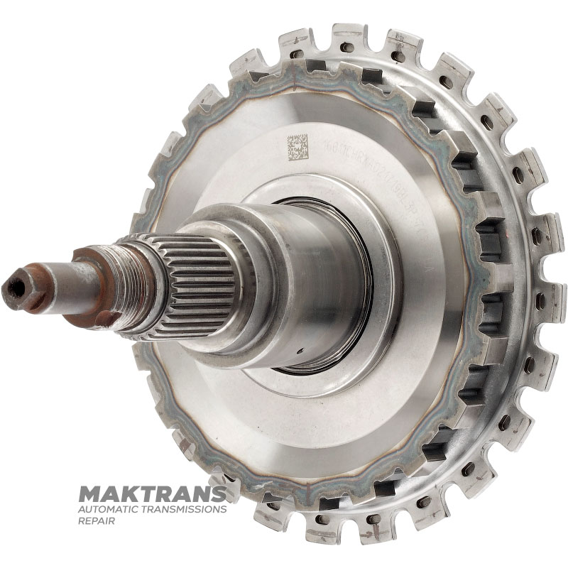 Output shaft FORD 6R60, 6R75, 6R80 — BL3P-7096-BA, 9L3P-7096-EB (overall height 172 mm, 31 splines (outer Ø 34.60 mm))