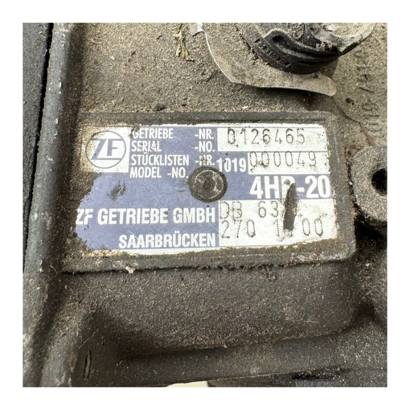 Automatic transmission assembly ZF 4HP20, 1019000049 — Mercedes Vito W638