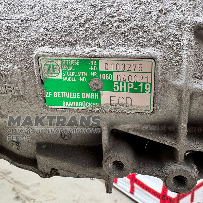 Transmission housing (complete with main pair) ZF 5HP19 ECD — 1060040021, AUDI A6 C5 (4B2) 2.8L quattro (1997-2005)