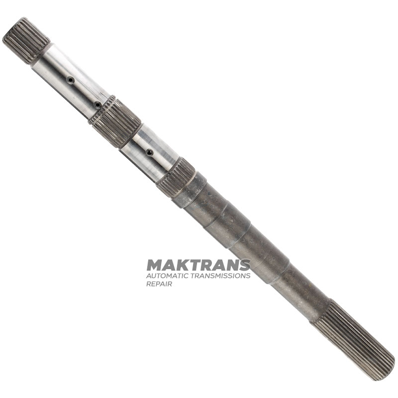 Output shaft FORD E4OD, 4R100 — with sleeve, length 507 mm, 31 splines (outer Ø 34.35 mm, spline length 98 mm)