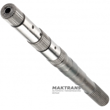 Output shaft FORD E4OD, 4R100 — without bushing, with bushing, length 507 mm, 31 splines (outer Ø 34.35 mm, length of splined part 98 mm)