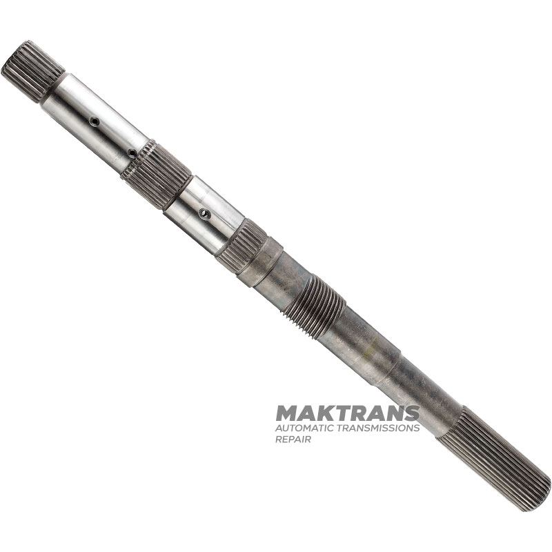 Output shaft FORD E4OD, 4R100 — with worm gear, length 507 mm, 31 splines (outer Ø 34.35 mm, spline length 98 mm)