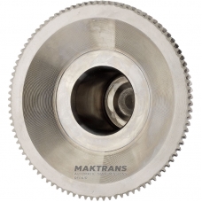 Intermediate shaft with flange ring gear OVERDRIVE FORD E4OD, 4R100 — E9TZ-7A658-A, overall height 150 mm, 30 splines (ext.Ø 25.15 mm)