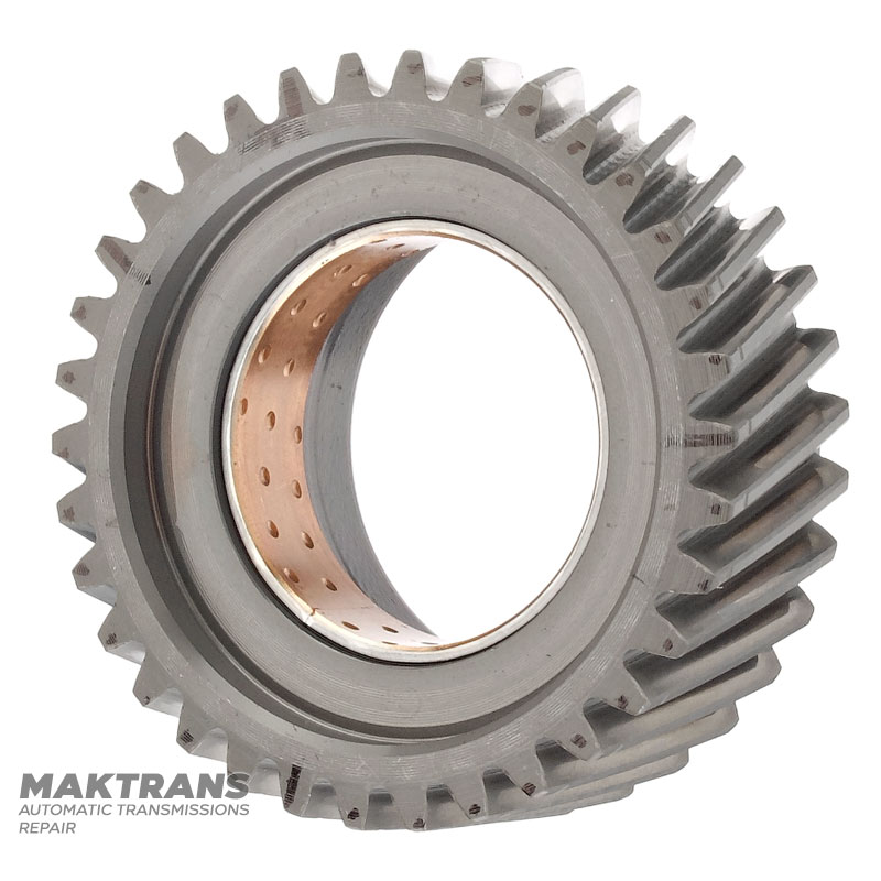 Sun gear of rear planetary gear TOYOTA \ LEXUS UA81E, UA81F — 3570678010, 34 teeth (outer Ø 62.90 mm), 38 splines (outer Ø 47.80 mm)