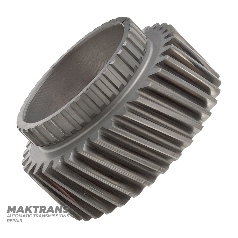 Sun gear of rear planetary gear TOYOTA \ LEXUS UA81E, UA81F — 3570678010, 34 teeth (outer Ø 62.90 mm), 38 splines (outer Ø 47.80 mm)
