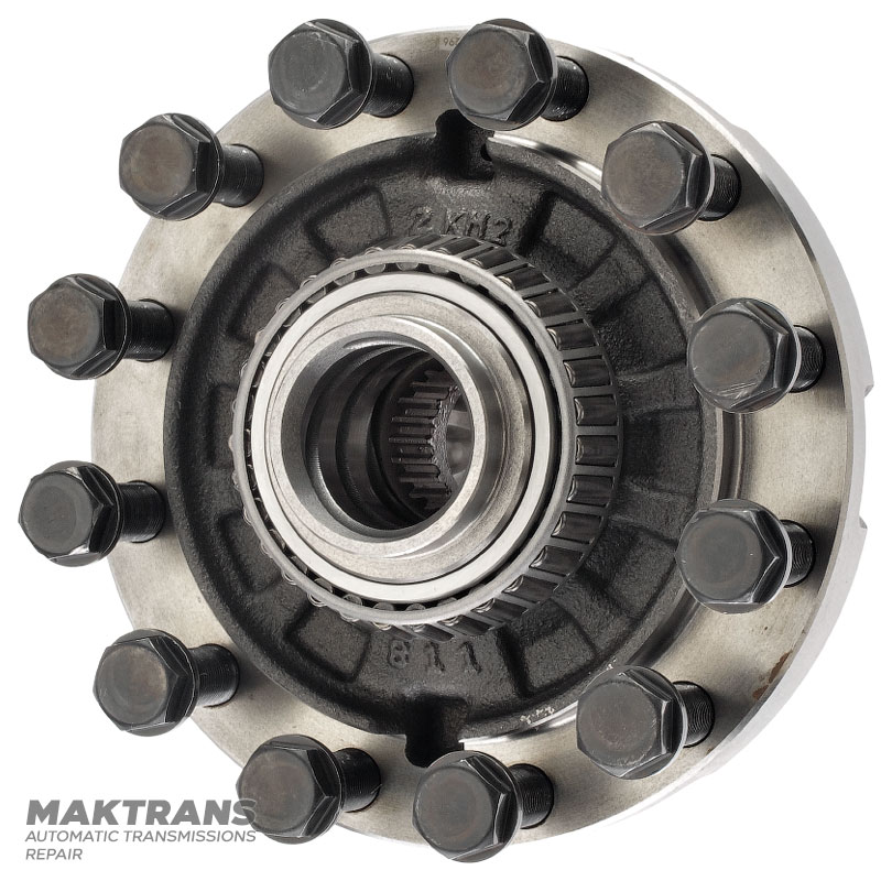 Differential 2WD (without ring gear) TOYOTA \ LEXUS UA81E — 413000E030 (in.Ø for half-shaft 35 mm, 24 splines), 12 mounting bolts