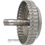 Drum (empty, without discs) C2 Clutch TOYOTA \ LEXUS UA81E, UA81F — 357080E010, total height 127 mm, (for a pack of 4 friction discs)