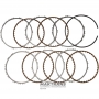 Set of steel and friction discs B2 Brake TOYOTA / LEXUS UA81E, UA81F - 3569206030, 356820E010, 5 friction discs (total thickness of the set 22.05 mm)