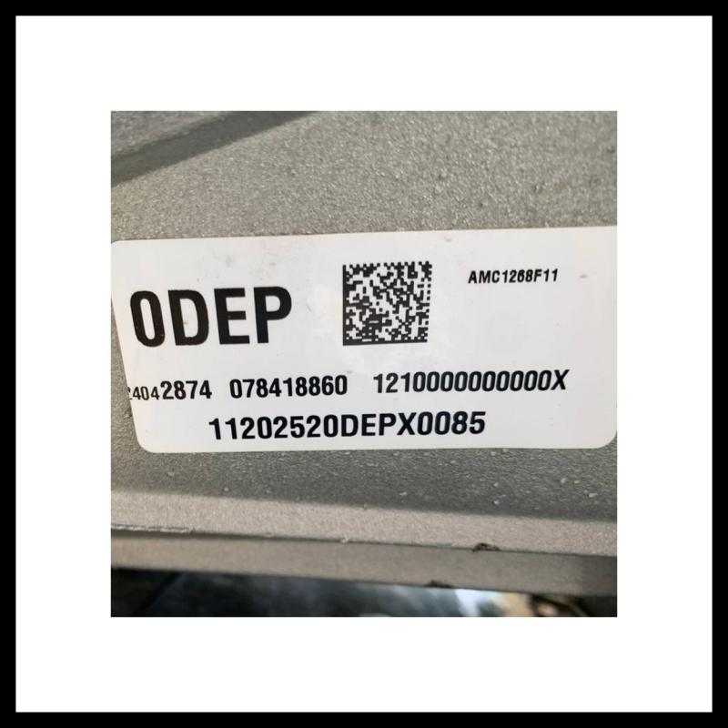 Dual clutch transmission assembly  TR-9080 (Chevrolet Corvette C8) - part No. 24042874, transmission ID - 0DEP