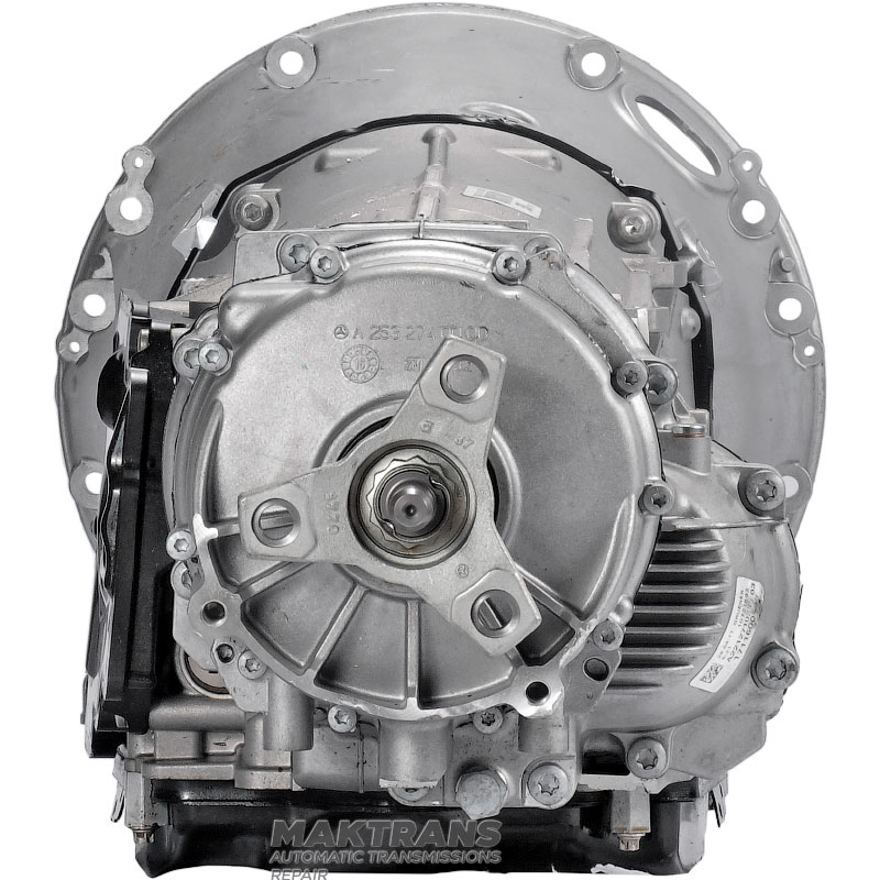 Automatic transmission assembly Mercedes-Benz 722.9 (4WD) - A2182702602 (with START-STOP system), transfer case A2212710348, Mercedes-Benz CLS63 AMG W218 2013