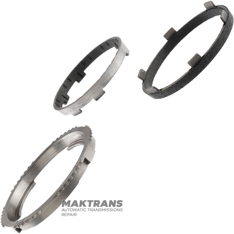 Set of synchronizer locking rings VAG DSG DL501 - 0408017101, SSF