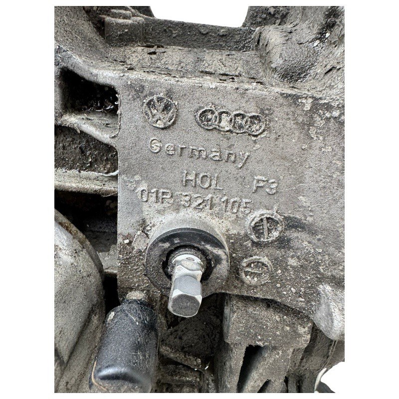 Automatic transmission assembly VAG 01P — 01P321105, 098321107M, marking LOG, (VOLKSWAGEN Transporter T4, 2.5L DIESEL, 1990-2003)
