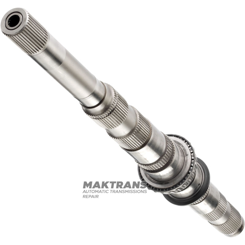 Secondary shaft VAG DSG DL501 0B5 - 0B5307215K (shaft length 601 mm), with needle bearing on the end side (INA HK1212)