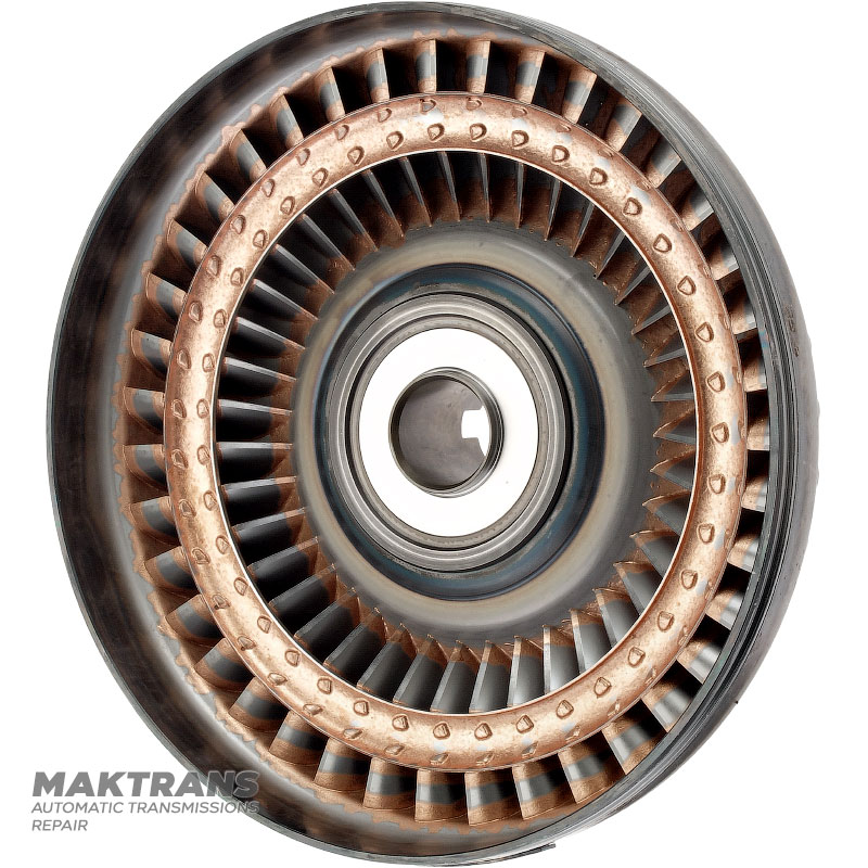 Pump wheel of the torque converter AW A466ND, NISSAN RE6R01A — outer Ø of the housing 310.85 mm., outer Ø of the neck 46.85 mm.