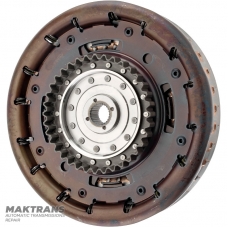 Turbine wheel, torque converter spring damper AW A466ND, NISSAN RE6R01A - (outer Ø 291.90 mm, 24 splines)