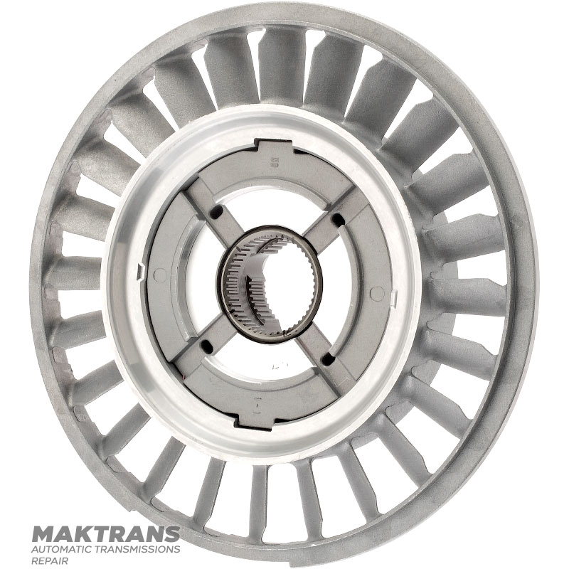 Torque converter reactor wheel AW A466ND, NISSAN RE6R01A, 31100EZ00A — NISSAN TITAN 5.0D CEV8D1 (outer Ø 218.95 mm, 47 splines)