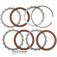 Steel and friction set AW A466ND, NISSAN RE6R01A, 31100EZ00A – NISSAN TITAN 5.0D CEV8D1 (3 friction discs, total thickness of the set 19.60 mm)