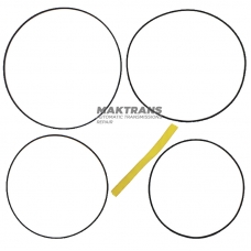 Set of rubber and teflon rings for CVT pulleys C0GF1 GAMMA CVT