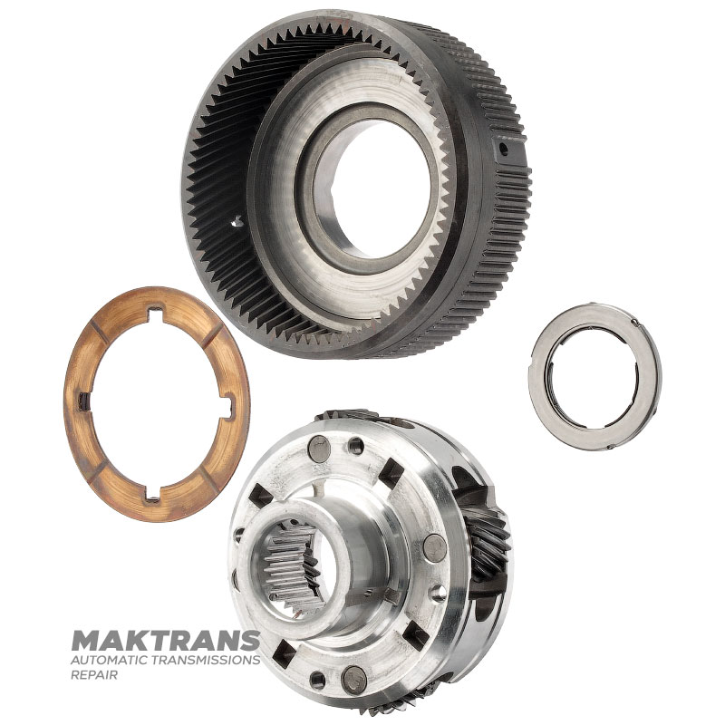 Front planetary gear FORD E4OD, 4R100 — 4 satellites (18 teeth on the satellite), 78 teeth on the ring gear, (with a sliding washer between the planetary gear and the ring gear)