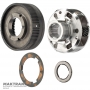 Front planetary gear FORD E4OD, 4R100 — 3 satellites (18 teeth on the satellite), 78 teeth on the ring gear, (with a sliding washer between the planetary gear and the ring gear)