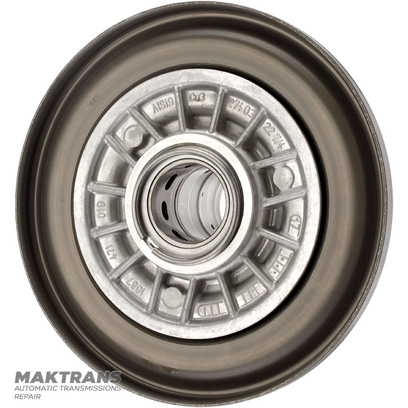 Drum E Clutch ZF 8HP70, 8HP75, 8HP55A, 8HP65A — 48 splines (for 5 friction discs) 1102471034, 1087471019, 0501333994