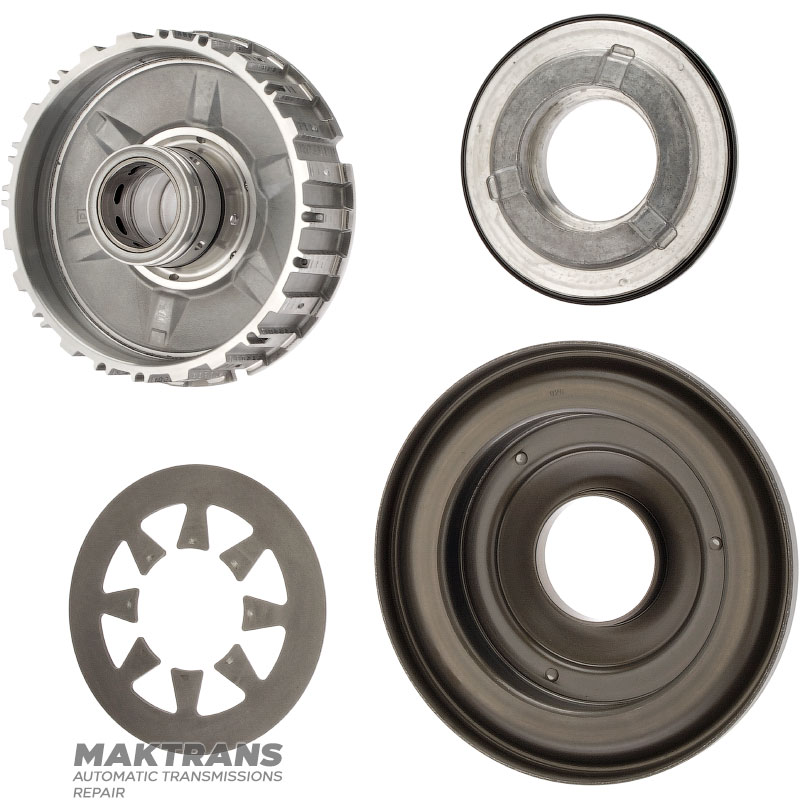 Drum E Clutch ZF 8HP70, 8HP75, 8HP55A, 8HP65A — 48 splines (for 5 friction discs) 1102471034, 1087471019, 0501333994