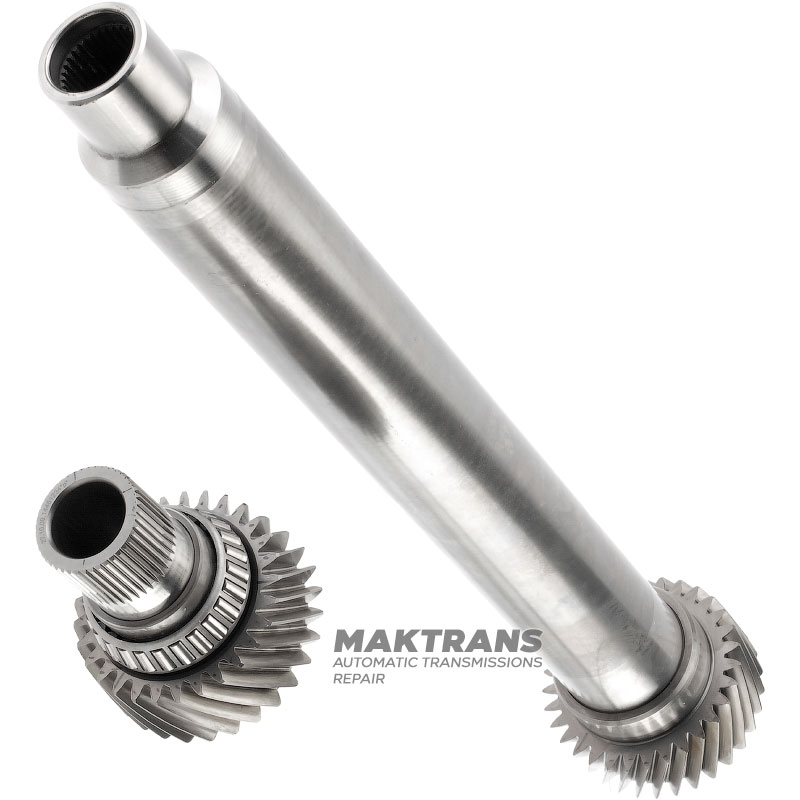 Set of gears (29/31 teeth) rear drive VAG 0B5, DL501 - 0B5311921A (total length of driven gear 131 mm)
