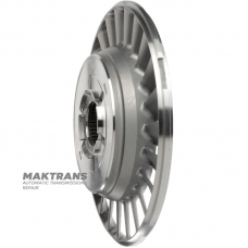 Reactor wheel of the AISIN WARNER TG-81SC torque converter — external Ø 194 mm, 34 splines (torque converter marking 4BA050)