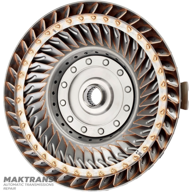 Turbine wheel, spring damper of torque converter AISIN WARNER TG-81SC — (ext.Ø 246.80 mm, 23 splines)