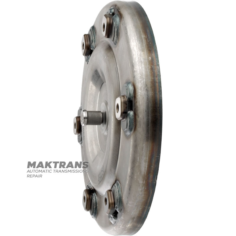 Front cover of the torque converter AISIN WARNER TG-81SC — (outer Ø 294.50 mm, outer Ø of the pilot 20.95 mm, 6 mounting holes)