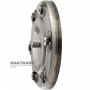 Front cover of the torque converter AISIN WARNER TG-81SC — (outer Ø 294.50 mm, outer Ø of the pilot 20.95 mm, 6 mounting holes)