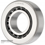 Double-row radial ball bearing of the rear axle differential drive shaft MAZDA CX-4, CX-5, CX-8 — 76 x 35 x 25/22, KA03-27-210 (F-611420, F-611420.02. SKL)