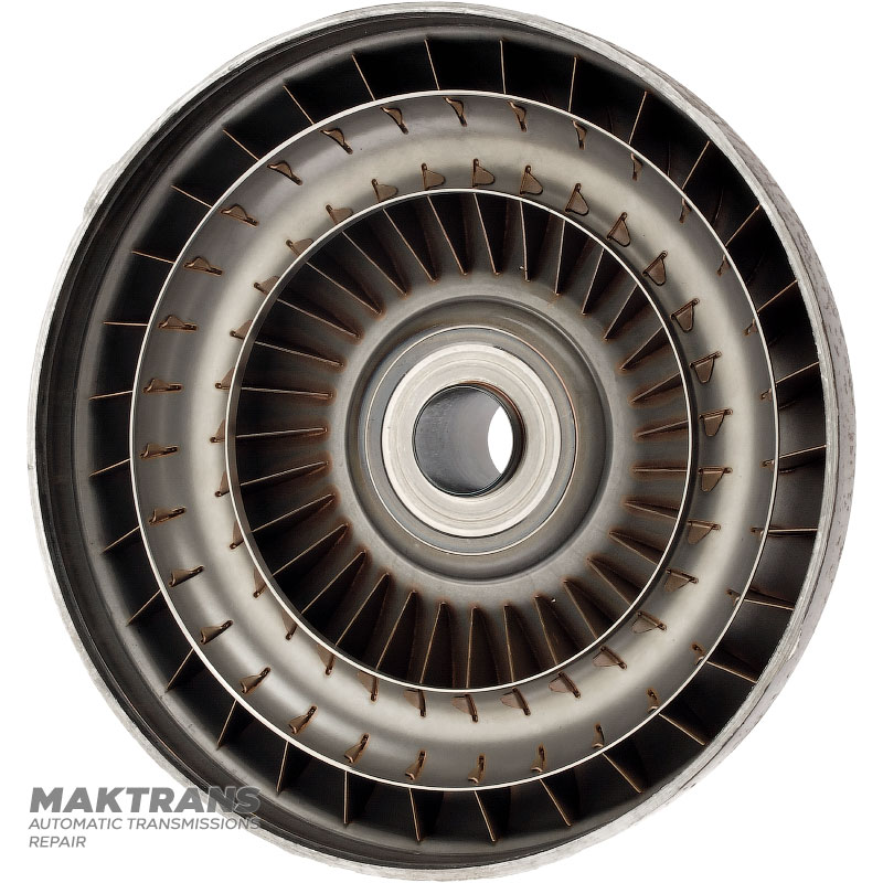 Pump wheel of torque converter FORD 5R44E, 5R55E, 5R55N, 5R55W, 5R55S — outer Ø of housing 277.35 mm, height of neck 58 mm, outer Ø of neck 40.55 mm / 40.90 mm