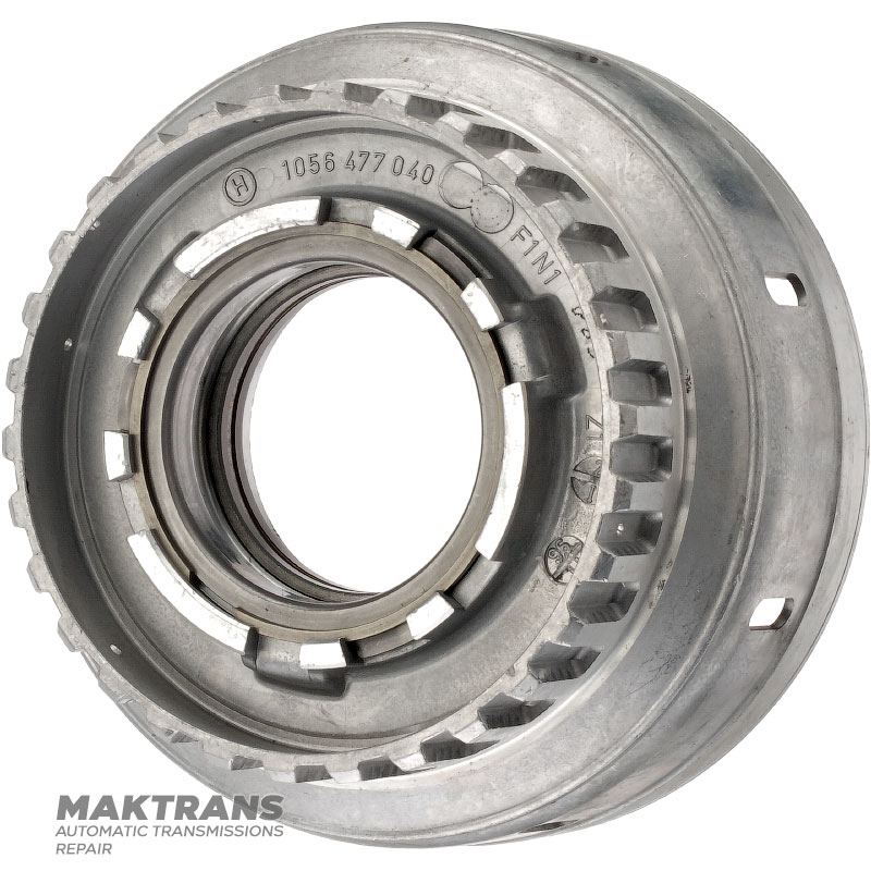 Drum F Clutch ZF 5HP19 AUDI / VW, 1056477040 - with sleeve on the inner part, empty, without discs (for a pack of 4 friction discs)