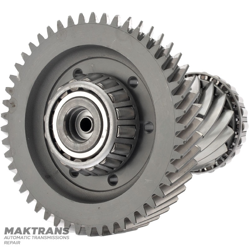 Intermediate shaft of differential TOYOTA UA81E, UA81F, 4120678020 — total height 162 mm, 15 teeth (outer Ø 67.05 mm), 49 teeth (outer Ø 136.70 mm)