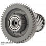 Intermediate shaft of differential TOYOTA UA81E, UA81F, 4120678020 — total height 162 mm, 15 teeth (outer Ø 67.05 mm), 49 teeth (outer Ø 136.70 mm)