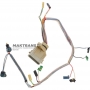 Wiring of hydraulic unit TOYOTA A760E, A760F — connector 17 pins, 2 temperature sensors