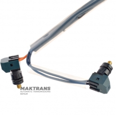 Wiring of hydraulic unit TOYOTA A760E, A760F — connector 17 pins, 2 temperature sensors
