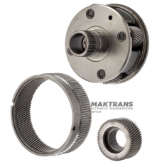 Planetary gear P2 (central) ALLISON 1000, 1000PK, 2000 — 4 satellites (27 teeth), sun gear height 39.55 mm, 29539510, 29541707