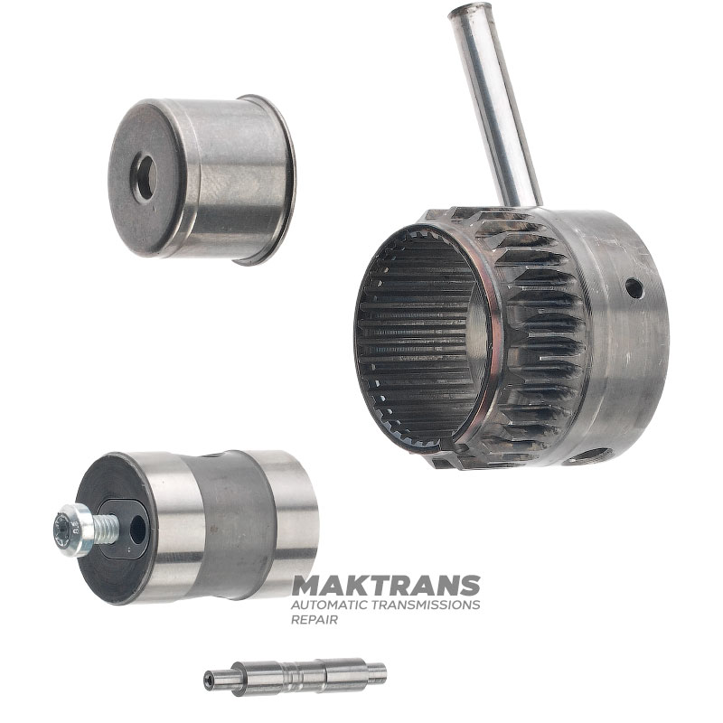 Input Shaft, A Dog Clutch ZF 9HP48, 948TE - Overall Shaft Length 312mm, Ring Gear 86T, Sun Gear 94T (OD 124.85mm)
