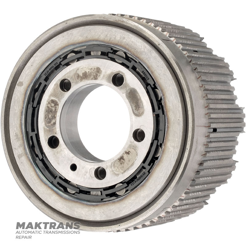 Reverse Clutch Hub (complete with overrunning clutch 16 elements) FORD E4OD - 72 teeth on the outer side (total height 86 mm, outer Ø 141 mm)