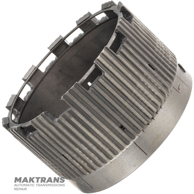 Reverse Clutch Hub (complete with overrunning clutch 16 elements) FORD E4OD - 72 teeth on the outer side (total height 86 mm, outer Ø 141 mm)