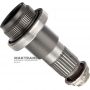 Output shaft (2WD) DODGE AS68RC - overall length 187 mm, 28 external splines (external Ø 49.60 mm), 64 splines (external Ø 70 mm), 48 internal splines