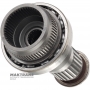 Output shaft (2WD) DODGE AS68RC - overall length 187 mm, 28 external splines (external Ø 49.60 mm), 64 splines (external Ø 70 mm), 48 internal splines