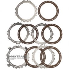 C3 Clutch ALLISON 3000 Series Steel & Friction Plate Kit - 29536345, 29536336, 29501424, 5 Friction Plates (Total Kit Thickness 26.60mm)